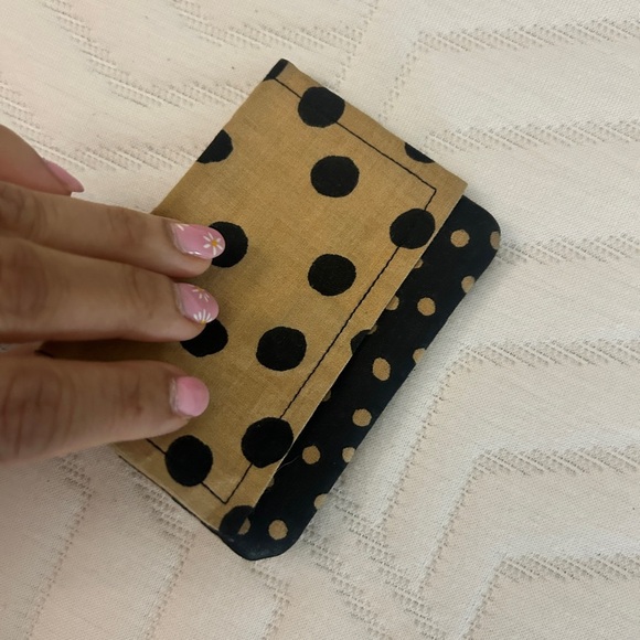 Polka Dot Clutch Wallet - Picture 4 of 4
